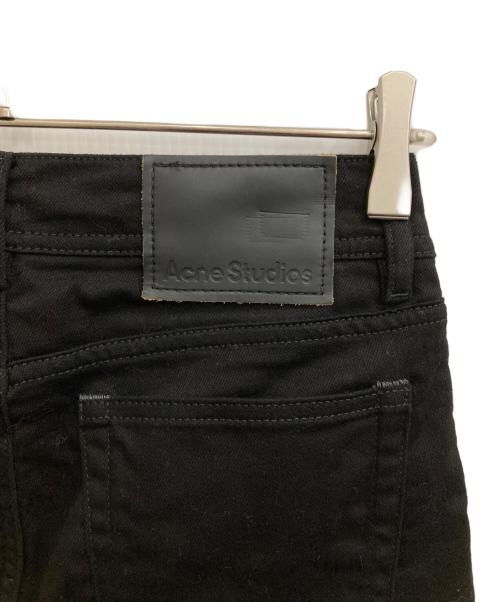 Acne studios（アクネ ストゥディオス）Acne studios (アクネ ストゥディオス) STAY BLACKデニムパンツ ブラック サイズ:28の古着・服飾アイテム