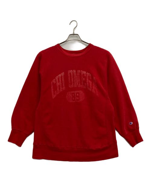 Champion REVERSE WEAVE（チャンピオン リバース ウィーブ）Champion REVERSE WEAVE (チャンピオン リバース ウィーブ) スウェット レッド サイズ:LARGEの古着・服飾アイテム
