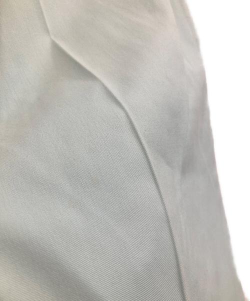 MaxMara（マックスマーラ）MaxMara (マックスマーラ) センタープレスパンツ スカイブルー サイズ:36の古着・服飾アイテム