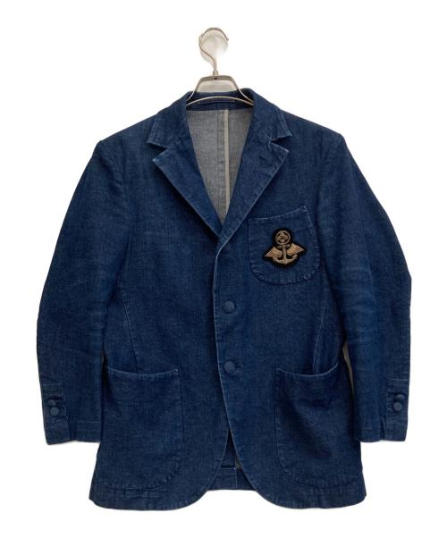 EVISU（エヴィス）EVISU (エビス) HIDEHIKO YAMNE デニムシカゴジャケット インディゴ サイズ:-の古着・服飾アイテム