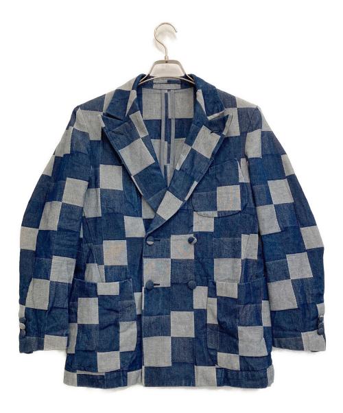 HIDEHIKO YAMANE（ヒデヒコ ヤマネ）HIDEHIKO YAMANE (ヒデヒコ ヤマネ) デニムジャケット インディゴ サイズ:-の古着・服飾アイテム