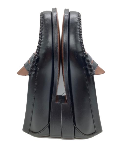 G.H.BASS（ジーエイチバス）G.H.BASS (ジーエイチバス) TOMORROW LAND (トゥモローランド) コンビペニーローファー ブラウン サイズ:7/8/41の古着・服飾アイテム