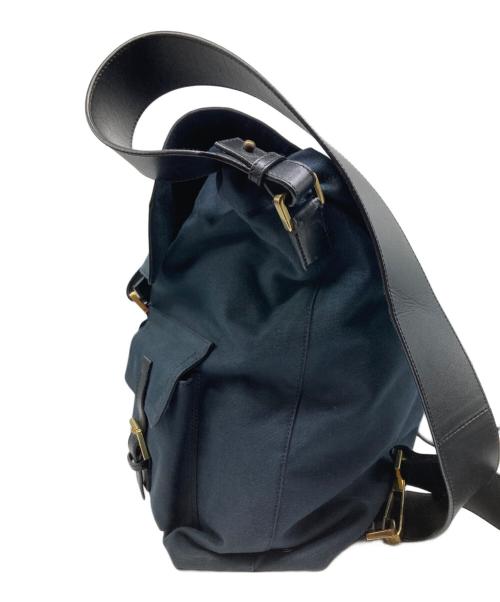 GUCCI（グッチ）GUCCI (グッチ) 2WAYバッグ ネイビーの古着・服飾アイテム