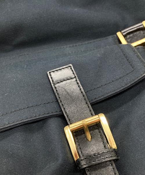 GUCCI（グッチ）GUCCI (グッチ) 2WAYバッグ ネイビーの古着・服飾アイテム