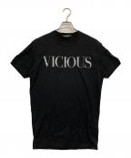 DSQUARED2ディースクエアード）の古着「Tシャツ」｜ブラック