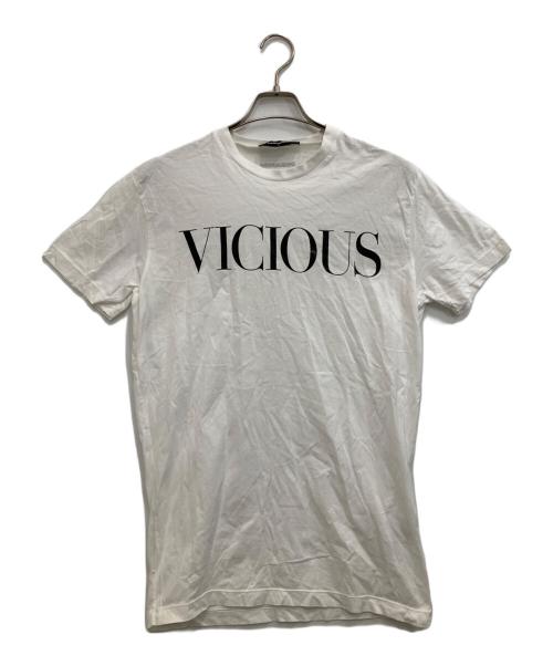 DSQUARED2（ディースクエアード）DSQUARED2 (ディースクエアード) Tシャツ ホワイト サイズ:Lの古着・服飾アイテム