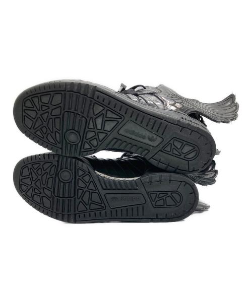 adidas（アディダス）adidas (アディダス) JEREMY SCOTT (ジェレミースコット) ハイカットスニーカー ブラック サイズ:24.5の古着・服飾アイテム