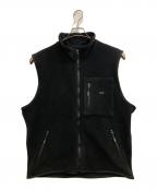 GOD SELECTION XXXゴッドセレクショントリプルエックス）の古着「フリースベスト」｜ブラック