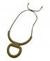 crescioni（クレッシオーニ）の古着「ネックレス」｜オリーブ