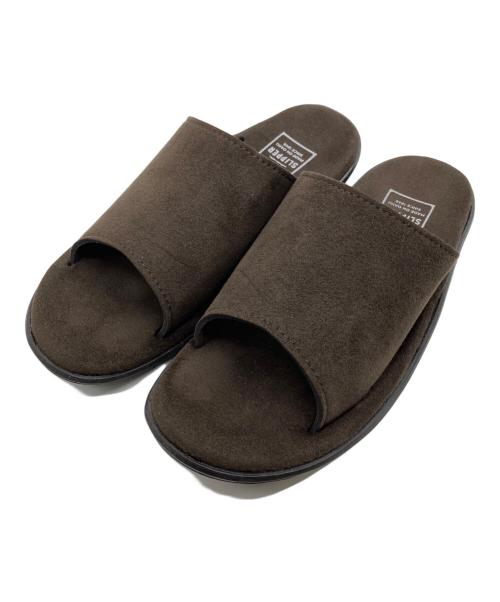 ISLAND SLIPPER（アイランドスリッパ）ISLAND SLIPPER (アイランドスリッパ) スウェードスライドサンダル ブラウン サイズ:26の古着・服飾アイテム