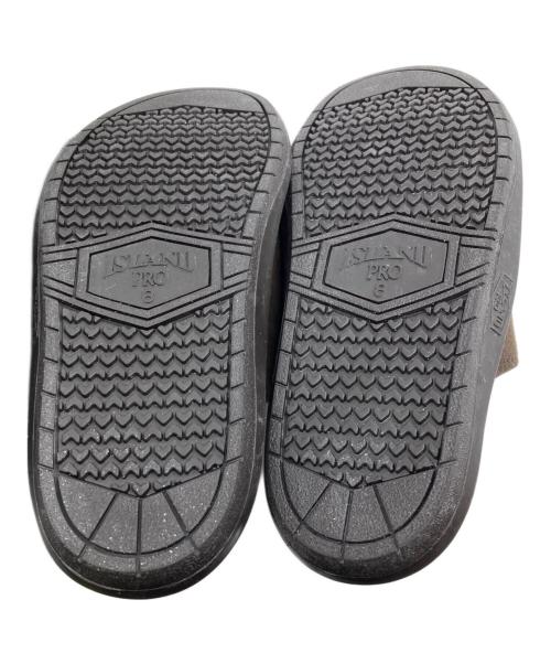 ISLAND SLIPPER（アイランドスリッパ）ISLAND SLIPPER (アイランドスリッパ) スウェードスライドサンダル ブラウン サイズ:26の古着・服飾アイテム