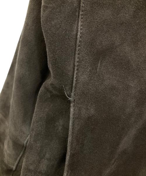 theory（セオリー）theory (セオリー) スウェードフーデッドジャケット ベージュ サイズ:Sの古着・服飾アイテム