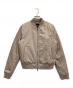 theoryセオリー）の古着「ショートダウンジャケット」｜ベージュ