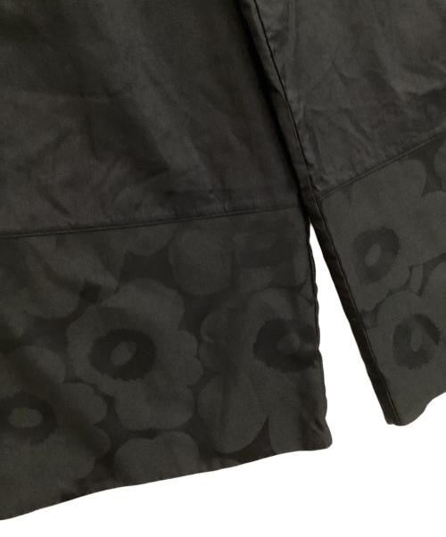 adidas（アディダス）adidas (アディダス) marimekko (マリメッコ) WIDE LEG TRACK PANTS WITH JACQUARD PANEL BLACK ブラック サイズ:Lの古着・服飾アイテム