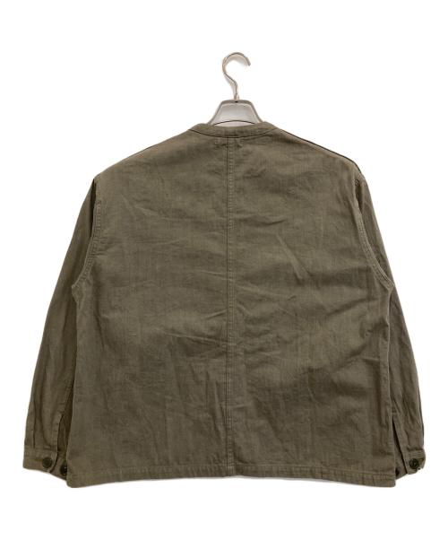 NIGEL CABOURN（ナイジェルケーボン）NIGEL CABOURN (ナイジェルケーボン) FRENCH CHINA JACKET オリーブ サイズ:46の古着・服飾アイテム