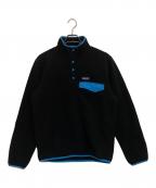 Patagoniaパタゴニア）の古着「シンチラスナップTプルオーバー」｜ブラック
