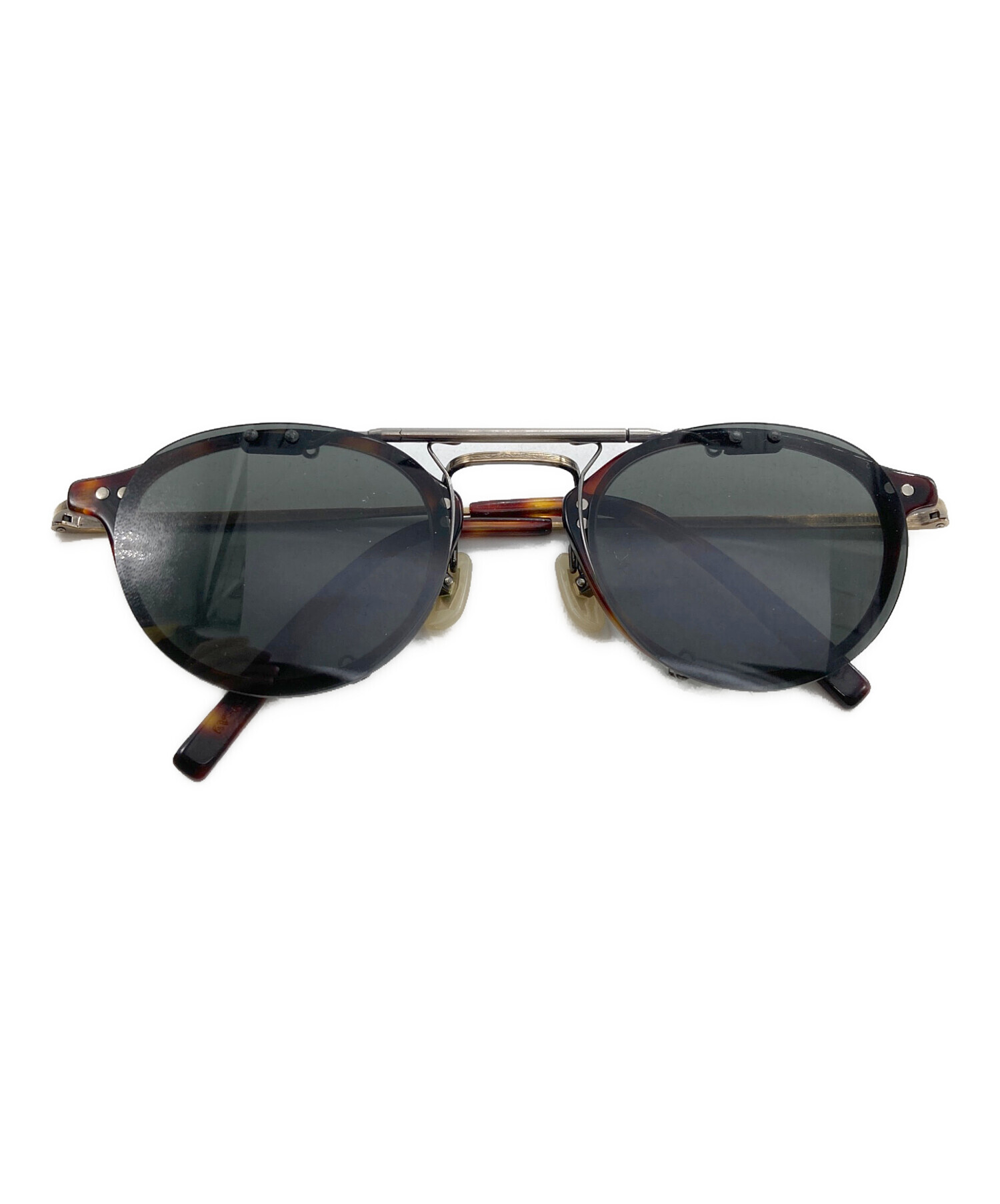 金子眼鏡 (カネコガンキョウ) ア 跳ね上げ クリップオンサングラス  