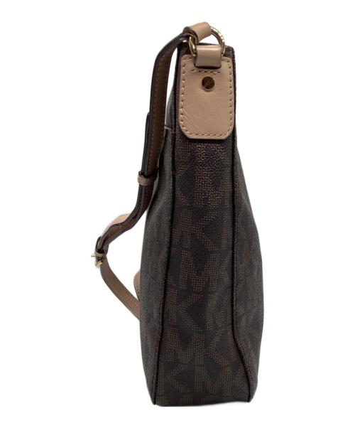 MICHAEL KORS（マイケル・コース）MICHAEL KORS (マイケルコース) ショルダーバッグ ブラウンの古着・服飾アイテム