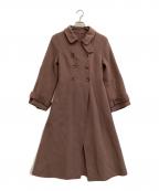 HER LIP TOハーリップトゥ）の古着「Siena River Long Coat」｜ピンク