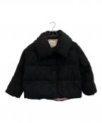 HER LIP TOハーリップトゥ）の古着「Lace Shell Belted Down Jacket」｜ブラック