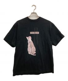SEQUEL（シークエル）の古着「プリントTシャツ」｜ブラック