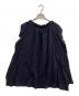 KURASHI&Trips PUBLISHING (クラシアンドトリップス パブリッシング) ノースリーブコットンギャザーブラウス ネイビー サイズ:表記無し：3000円