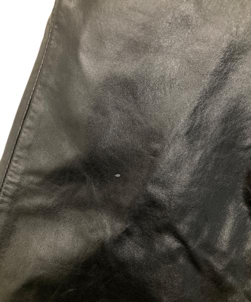 GAP（ギャップ）GAP (ギャップ) レザーパンツ ブラック サイズ:10の古着・服飾アイテム