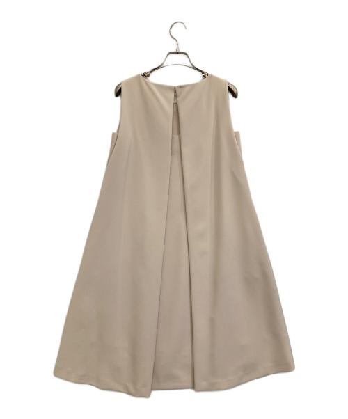 RAY BEAMS（レイ ビームス）RAY BEAMS (レイ ビームス) ノースリーブワンピース ベージュ 未使用品の古着・服飾アイテム