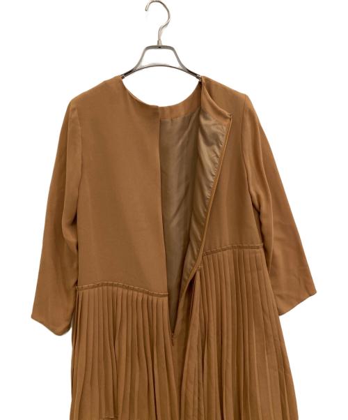 Diagram GRACE CONTINENTAL（ダイアグラム グレースコンチネンタル）Diagram GRACE CONTINENTAL (ダイアグラム グレースコンチネンタル) ワンピース ブラウン サイズ:Sの古着・服飾アイテム