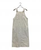 SIMPLICITEシンプリシテ）の古着「バックルアップアイラインジャンスカ」｜ホワイト