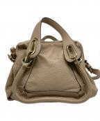 Chloeクロエ）の古着「パラティ2WAYバッグ」｜ブラウン