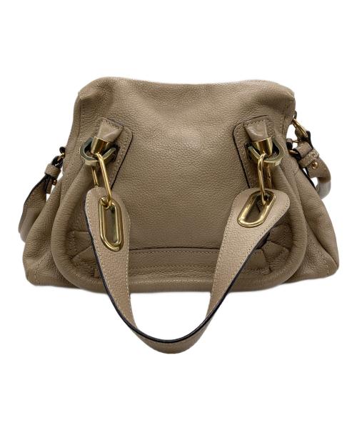 Chloe（クロエ）Chloe (クロエ) パラティ2WAYバッグ ブラウンの古着・服飾アイテム
