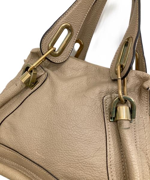 Chloe（クロエ）Chloe (クロエ) パラティ2WAYバッグ ブラウンの古着・服飾アイテム