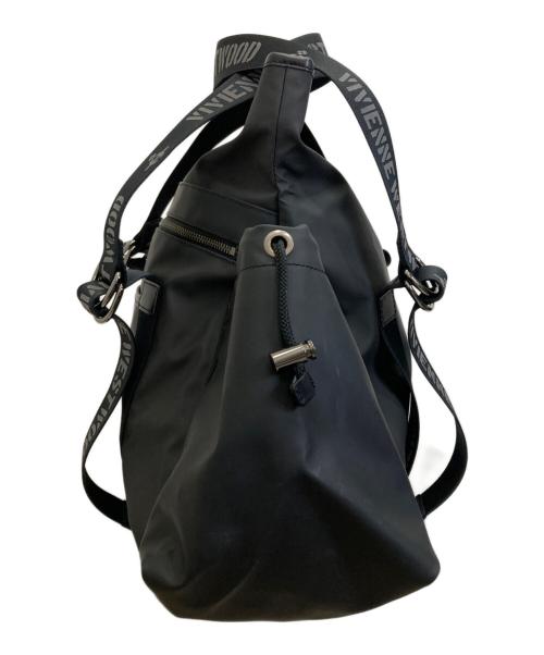 Vivienne Westwood（ヴィヴィアンウエストウッド）Vivienne Westwood (ヴィヴィアンウエストウッド) ボストンバッグ ブラックの古着・服飾アイテム