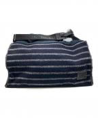 Vivienne Westwood×Harris Tweedヴィヴィアンウエストウッド×ハリスツイード）の古着「ボストンバッグ」｜ネイビー