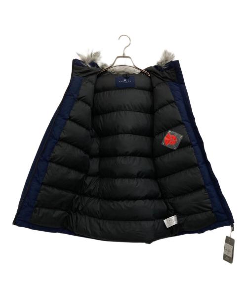 adidas（アディダス）adidas (アディダス) 中綿ジャケット ネイビー サイズ:S 未使用品の古着・服飾アイテム