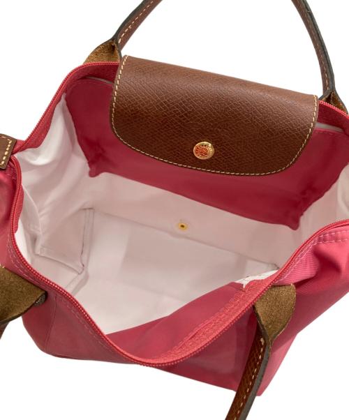 LONGCHAMP（ロンシャン）LONGCHAMP (ロンシャン) 折りたたみトートバッグ ピンクの古着・服飾アイテム