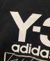 中古・古着 Y-3 (ワイスリー) STACKED LOGO CREW SWEATER ブラック サイズ:M：7000円