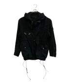 MINUSマイナス）の古着「アノラックパーカー」｜ブラック