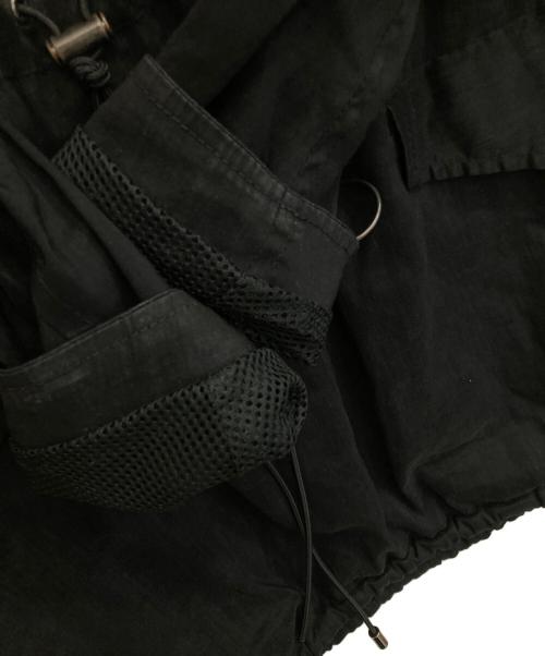 MINUS（マイナス）MINUS (マイナス) アノラックパーカー ブラック サイズ:OSの古着・服飾アイテム
