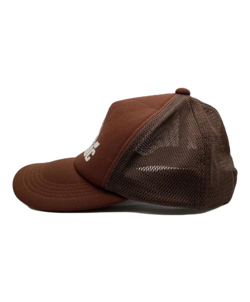 Hysteric Glamour（ヒステリックグラマー）Hysteric Glamour (ヒステリックグラマー) FEEL GOOD メッシュキャップ ブラウン サイズ:FREEの古着・服飾アイテム