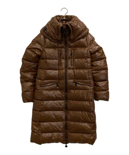 MONCLER（モンクレール）MONCLER (モンクレール) PASSY DOWN PUFFER DOWN COAT ブラウンの古着・服飾アイテム