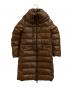 MONCLER（モンクレール）の古着「PASSY DOWN PUFFER DOWN COAT」｜ブラウン
