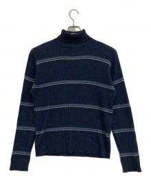 POLO RALPH LAUREN（ポロ・ラルフローレン）の古着「タートルネックニット」｜ネイビー