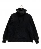 ATAアタ）の古着「BAMBOO COTTON FRENCH TERRY HIGH NECK」｜ブラック
