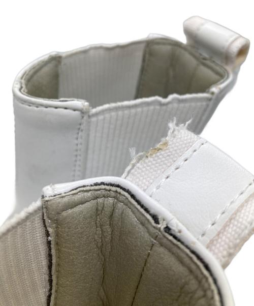 VIRON（ヴィロン）VIRON (ヴィロン) サイドゴアブーツ ホワイト サイズ:23.5の古着・服飾アイテム