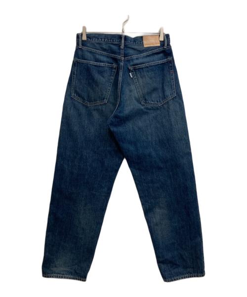 Graphpaper（グラフペーパー）Graphpaper (グラフペーパー) Selvage Denim Five Pocket Tapered Pants -DARK FADE インディゴ サイズ:1の古着・服飾アイテム