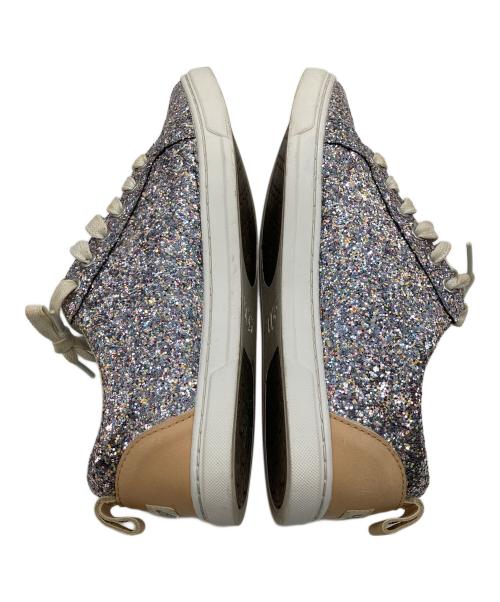 UGG（アグ）UGG (アグ) ローカットグリッタースニーカー シルバー サイズ:24.5の古着・服飾アイテム