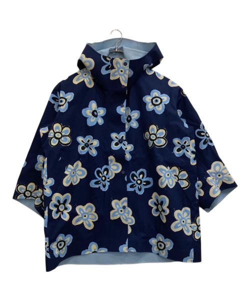 UNIQLO（ユニクロ）UNIQLO (ユニクロ) MARNI (マルニ) ブロックテックハーフコート ネイビー サイズ:XL 未使用品の古着・服飾アイテム