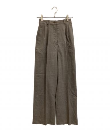 HERMES グレー スラックス 毛100% 3075000702299493_01_9154w.jpeg